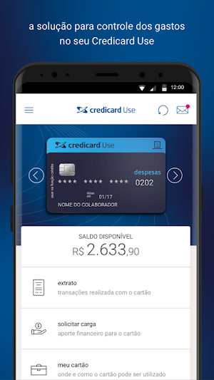 Credicard Use Cartão Pré-pago Screenshot 0