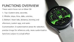 Brilliant Green For Wear OS Screenshot 2