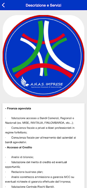 ANAS Imprese Screenshot 2