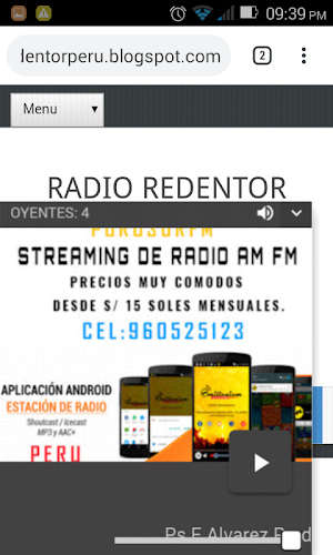 RADIO REDENTOR PERU Screenshot 3