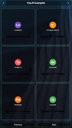 Vue.js Examples and Components Screenshot 3