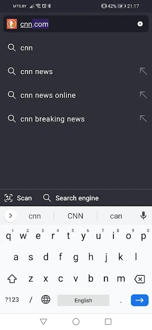 Decentr Mobile Browser Screenshot 2