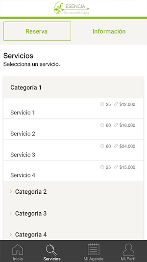 Esencia Dermoestética Screenshot 2