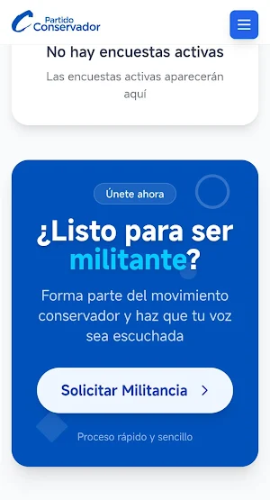 Partido Conservador APP Screenshot 3