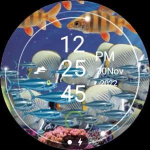 Aquarium Live WatchFace Deluxe Screenshot 0