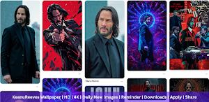 Keanu Reeves Wallpaper HD & 4K Screenshot 0