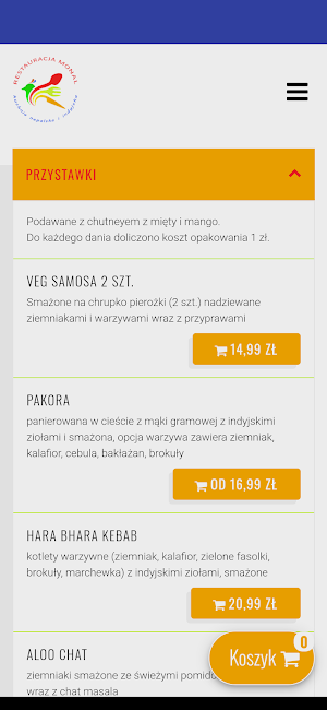 Restauracja Monal Screenshot 3