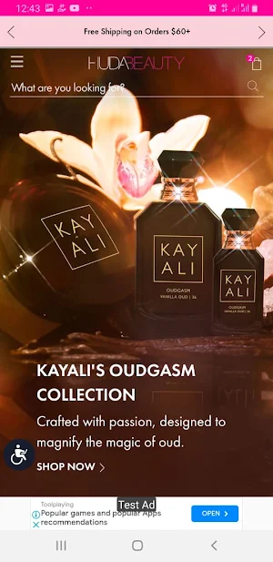 Huda Beauty & Skin Care Store Screenshot 2