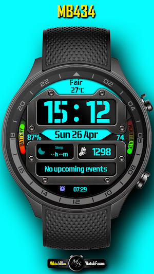 Digital watch MB434 Screenshot 2
