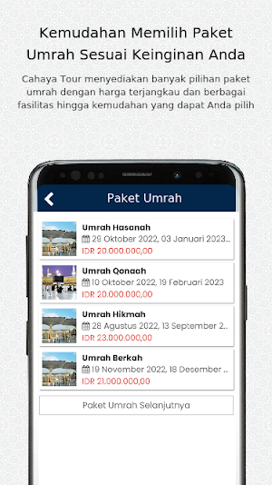 Cahaya Tour Screenshot 1