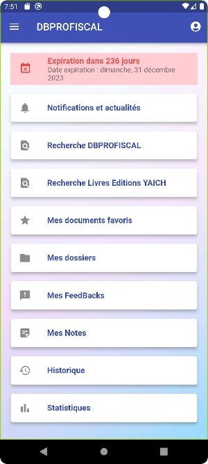 DBPROFISCAL Screenshot 1