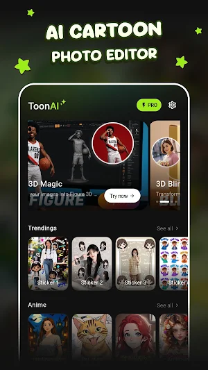 ToonApp: AI Cartoon Editor Screenshot 0
