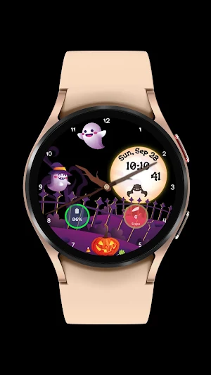 Halloween Night Watch Face Screenshot 1