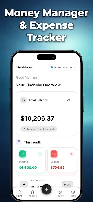 Expense Tracker Budget - Glipo Screenshot 0