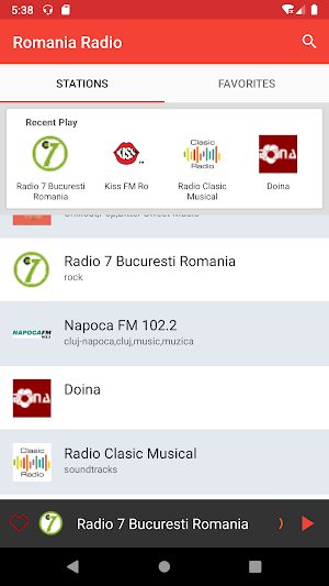 Romania Radio Screenshot 1