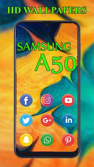 Theme for Samsung A50 | Galaxy A50 launcher Screenshot 0