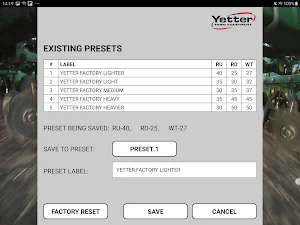 Yetter Air Adjust Screenshot 3