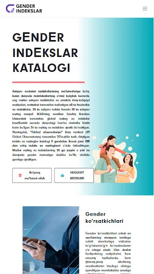 Gender indekslar katalogi Screenshot 3