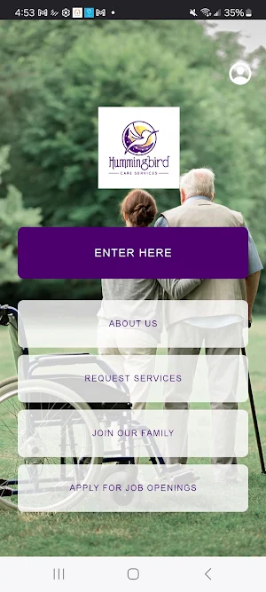 Hummingbird Care Services Screenshot 0