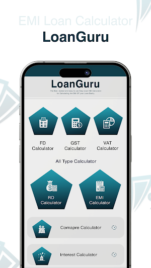 LoanGuru - EMI Loan Calculator Screenshot 1