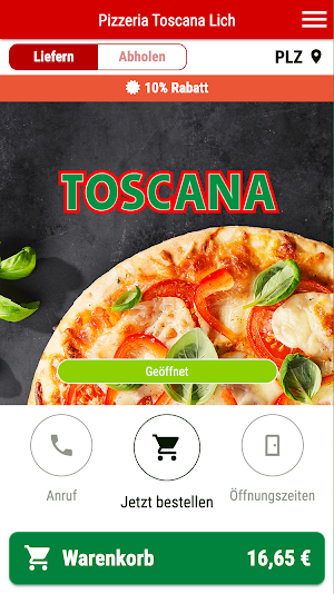 Pizzeria Toscana Lich Screenshot 0