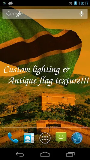 Tanzania Flag Live Wallpaper Screenshot 3