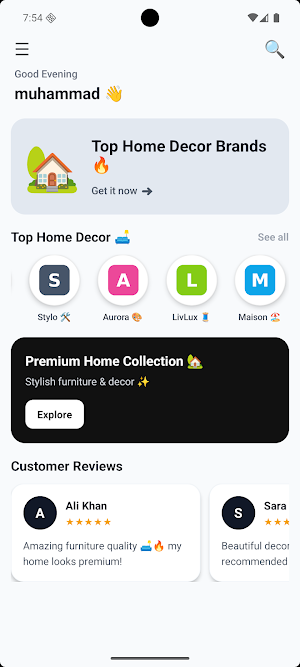 HomeDecor Screenshot 2