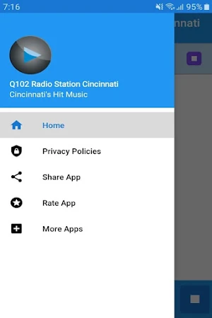 Q102 Radio Station Cincinnati Screenshot 1