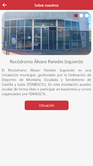 Rocódromo Valladolid Screenshot 2