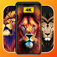 Lion Wallpaper 4K