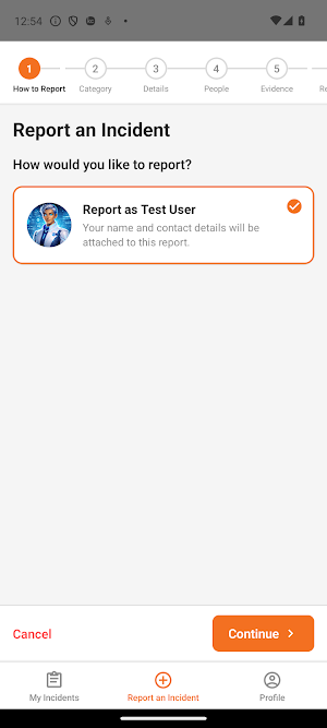 KC Safety Screenshot 2