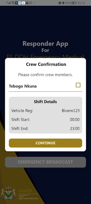 FS EMS Responder App Screenshot 1