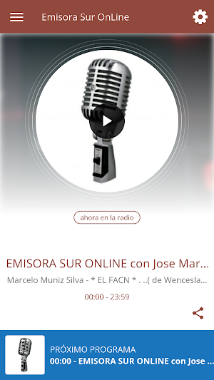 Emisora Sur OnLine Screenshot 0