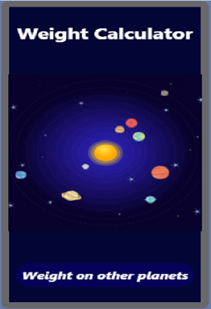 Comparative Space Weight Calcu Screenshot 1