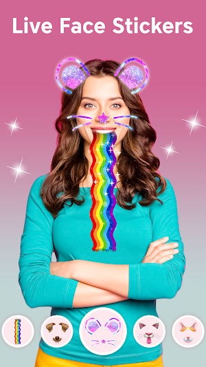 Selfie Editor & Photo Filters Screenshot 1