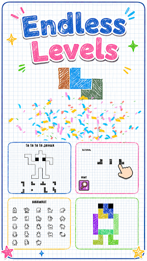 Shape Fill Puzzle Screenshot 0