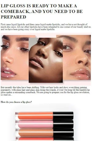 How To Apply Lip Gloss Perfect Screenshot 0
