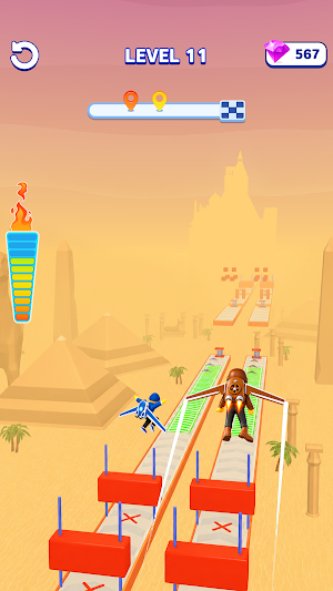 Sky Race 3D - Parkour Games Screenshot 3