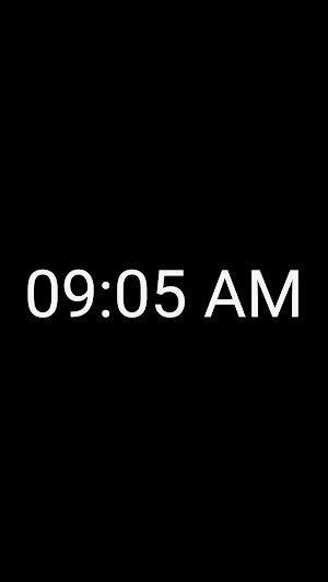 Simple Digital Clock Screenshot 0