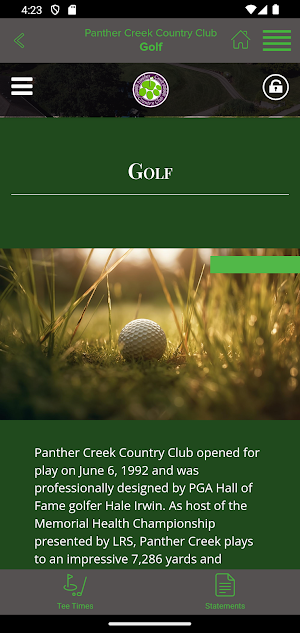 Panther Creek CC Screenshot 1