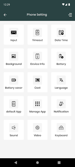 Settings App Screenshot 2