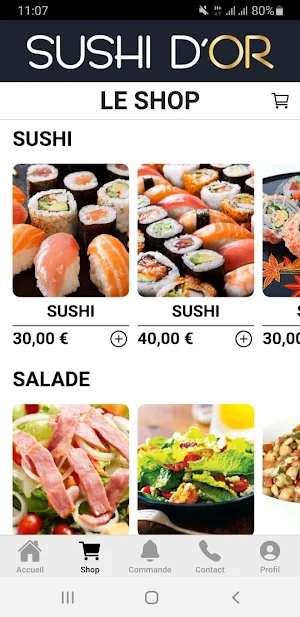 Sushi D'Or Screenshot 1