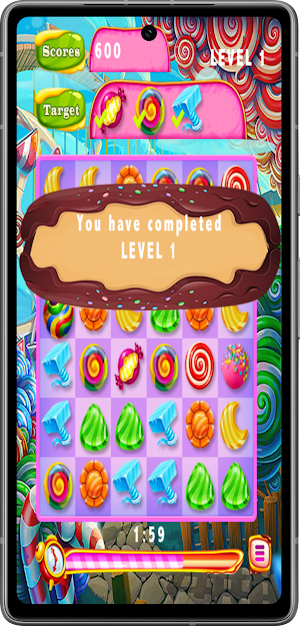 Candy Jelly Swap Puzzle Quest Screenshot 3
