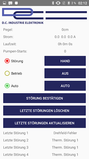 DC Elektronik Pumpensteuerung Screenshot 3