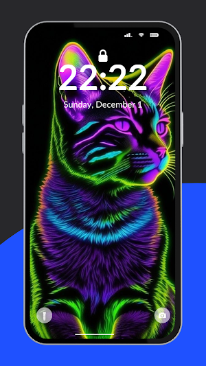 Neon Animals Wallpaper 4K Screenshot 3