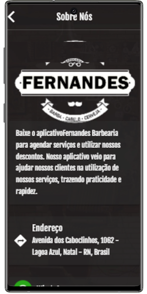 Barbearia Fernandes Screenshot 2