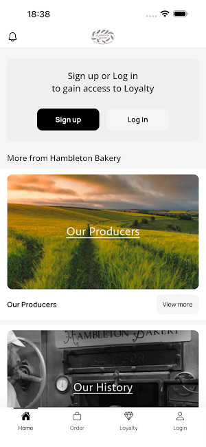 Hambleton Bakery Screenshot 1