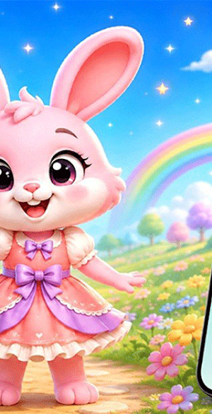 Bunny Bloom Balance Screenshot 1