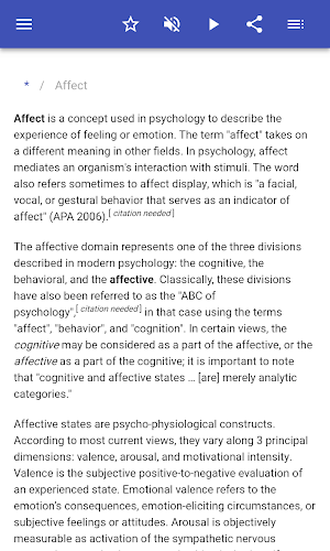 Psychological terms Screenshot 1