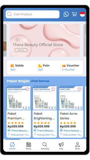 Thera Beauty - Official Store Screenshot 0